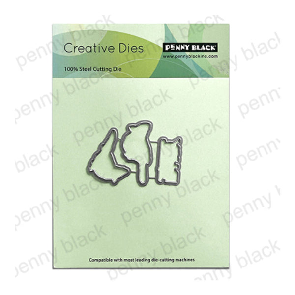 Penny Black Creative Dies - Frosted Grove Cut Out