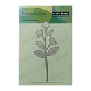 Penny Black creative dies packaging with floral design on a green background