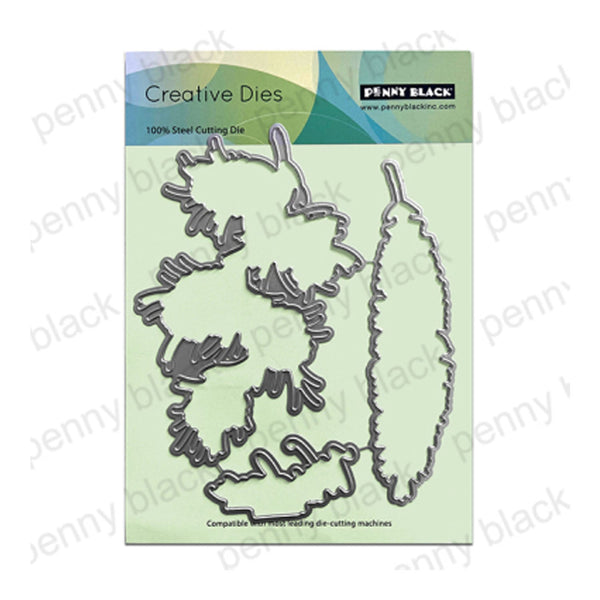 Penny Black Creative Dies - Winter Wisdom Cut Out