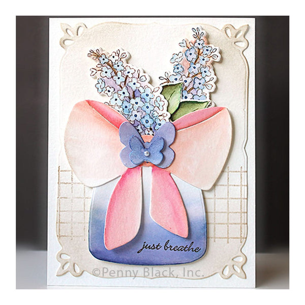Penny Black Creative Dies - Breathtaking Lilacs