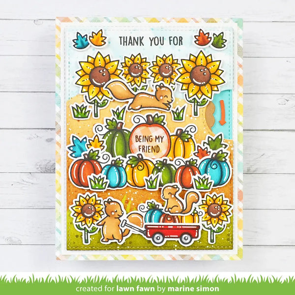 Lawn Fawn Clear Stamp Set - Pick of the Patch Add-On