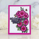 Picket Fence Studios Hollyhocks in Bloom Coordinating Die Set