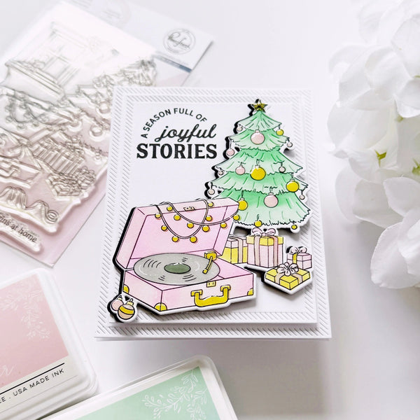 Pinkfresh Studio Clear Stamp Set - Merry Melodies