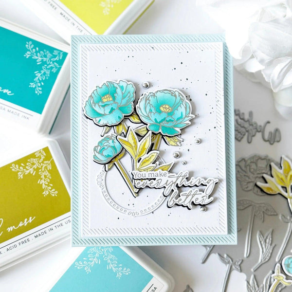 Pinkfresh Studio Die Set - Blushing Blooms