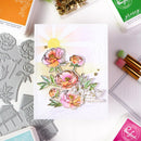 Pinkfresh Studio Press Plate - Blushing Blooms