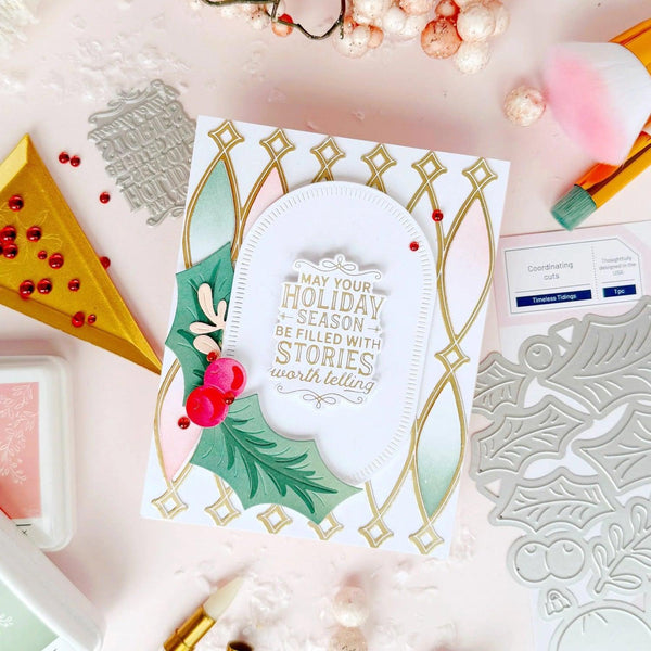 Pinkfresh Studio Press Plate - Once Upon a Holiday