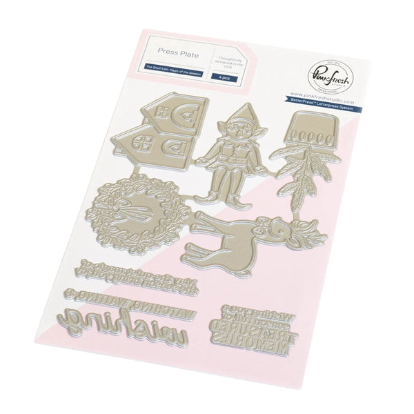 Pinkfresh Studio Press Plate - The Shelf Edit: Magic of the Season