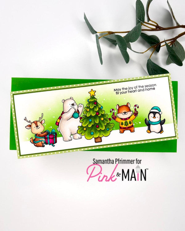 Pink & Main Clear Stamps - Merriest of Wishes