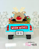 Pink & Main Dies - Christmas Sentiment Strip