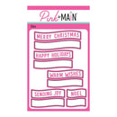 Pink & Main Dies - Christmas Sentiment Strip