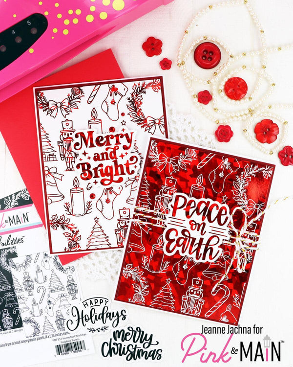 Pink & Main Foilables Panels - Home For Christmas