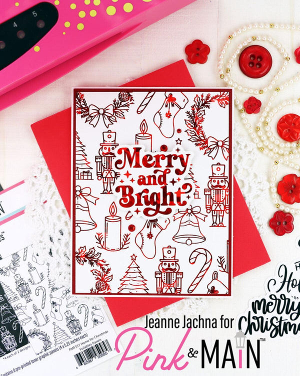 Pink & Main Foilables Panels - Home For Christmas