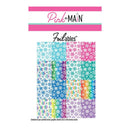 Pink & Main Foilables Sheets - Rainbow Snowflakes