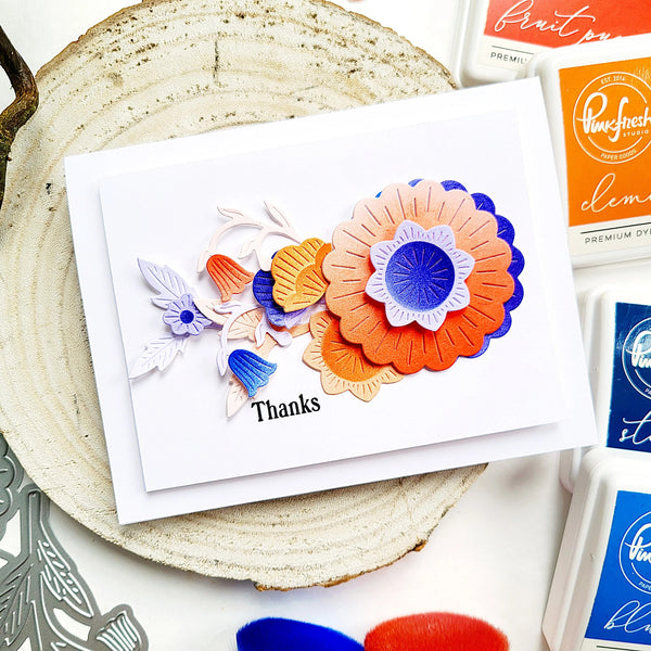 Pinkfresh Studio Die Set - Bloomsmith Florals