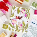Pinkfresh Studio Layering Stencils - Moonlit Blooms