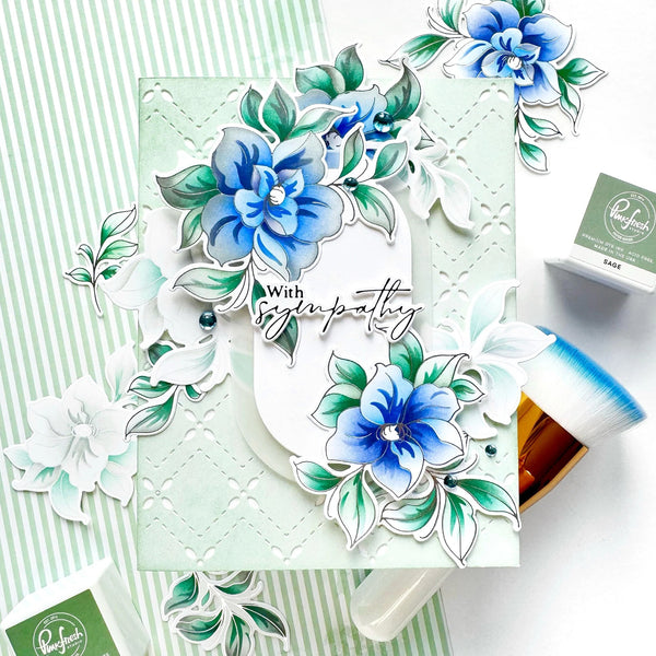 Pinkfresh Studio Stencil Set - Floral Daydream