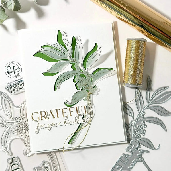 Pinkfresh Studio Die Set Grateful Greenery