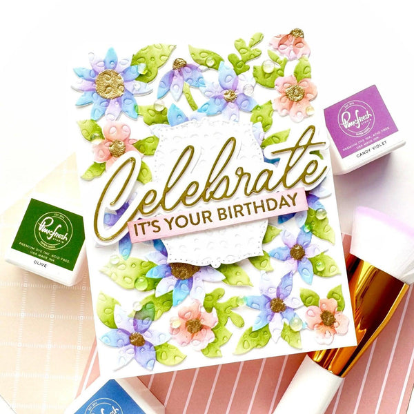 Pinkfresh Studio Layering Stencils - Bloom Burst