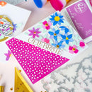 Pinkfresh Studio Layering Stencils - Bloom Burst
