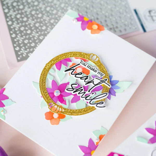 Pinkfresh Studio Layering Stencils - Bloom Burst