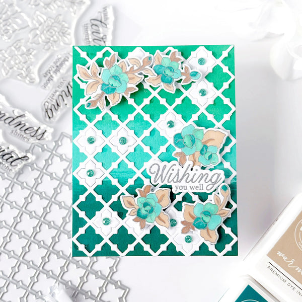 Pinkfresh Studio Stamp Set - Petal Poise