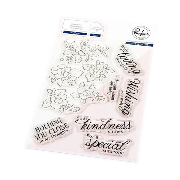 Pinkfresh Studio Stamp Set - Petal Poise
