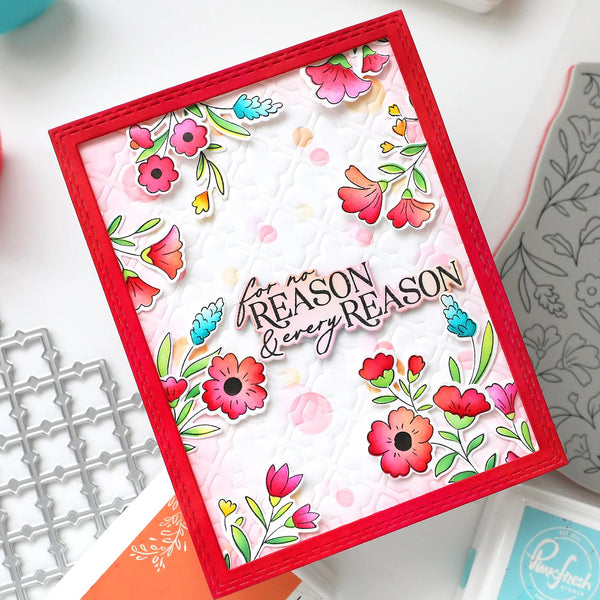 Pinkfresh Studio Stencil Set - Bloomscape