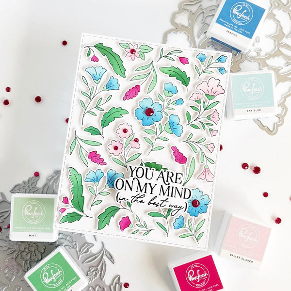 Pinkfresh Studio Stencil Set - Bloomscape