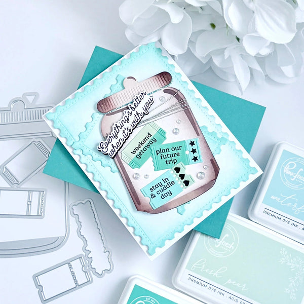 Pinkfresh Studio Stencil Set - Jar of Wishes