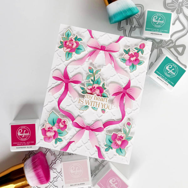 Pinkfresh Studio Stencil Set - Petal Poise