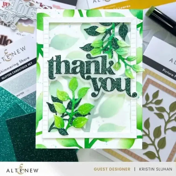 Altenew Playful Leaves Botanical 3D Embossing Folder*