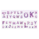 Poppy Crafts Alphabet Paradise Sticker Roll - Purple Lights