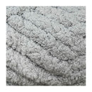 Close-up of a textured gray fabric