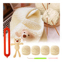 Poppy Crafts Chenille Scarf Weaving Kit - Beige