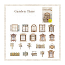 Poppy Crafts Classical Manor Door & Window Stickers - Garden Time