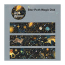 Poppy Crafts Dark Shadow Sticker Roll - Star Path Magic