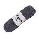 Poppy Crafts Soft Squirrel Yarn 75g - Dark Grey