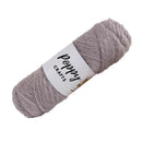 Poppy Crafts Soft Squirrel Yarn 75g - Warm Grey