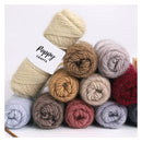 Poppy Crafts Soft Squirrel Yarn 75g - Dark Red