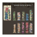 Poppy Crafts Full Garden of Books PET Stickers - Book Path Scroll