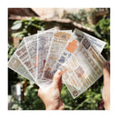 Poppy Crafts Notes On Time Rub-Ons - Book Memory