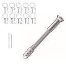 Poppy Crafts Manual Twist Drill & Key Chains for Resin