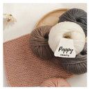Poppy Crafts SoftSpun Wool Blend Yarn 50g  - Dark Denim