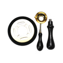 Poppy Crafts Wax Seal Warmer with Spoon & Handle - Black