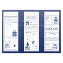 Poppy Crafts White Kraft Paper Tag Booklet - The Tale of Ink Bottles