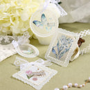 Poppy Craft Lace Frames Vellum Paper Stickers - Wisp of Cloud