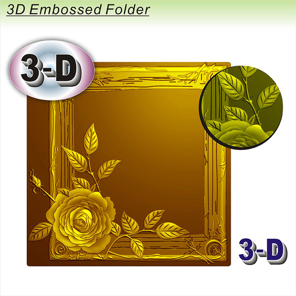 Poppy Crafts 3D Embossing Folder