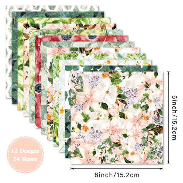 Poppy Crafts 6" x 6" Paper Pack