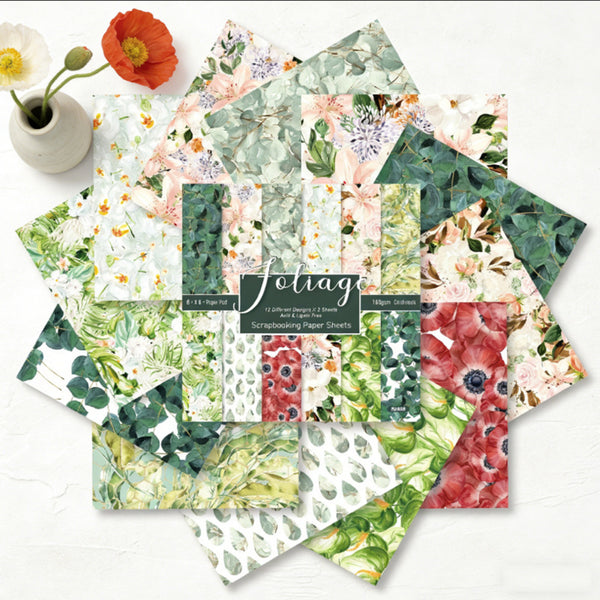 Poppy Crafts 6" x 6" Paper Pack