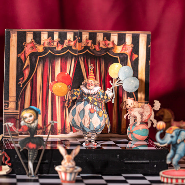 Poppy Crafts Carnival Party Sticker Kit - Clown Party